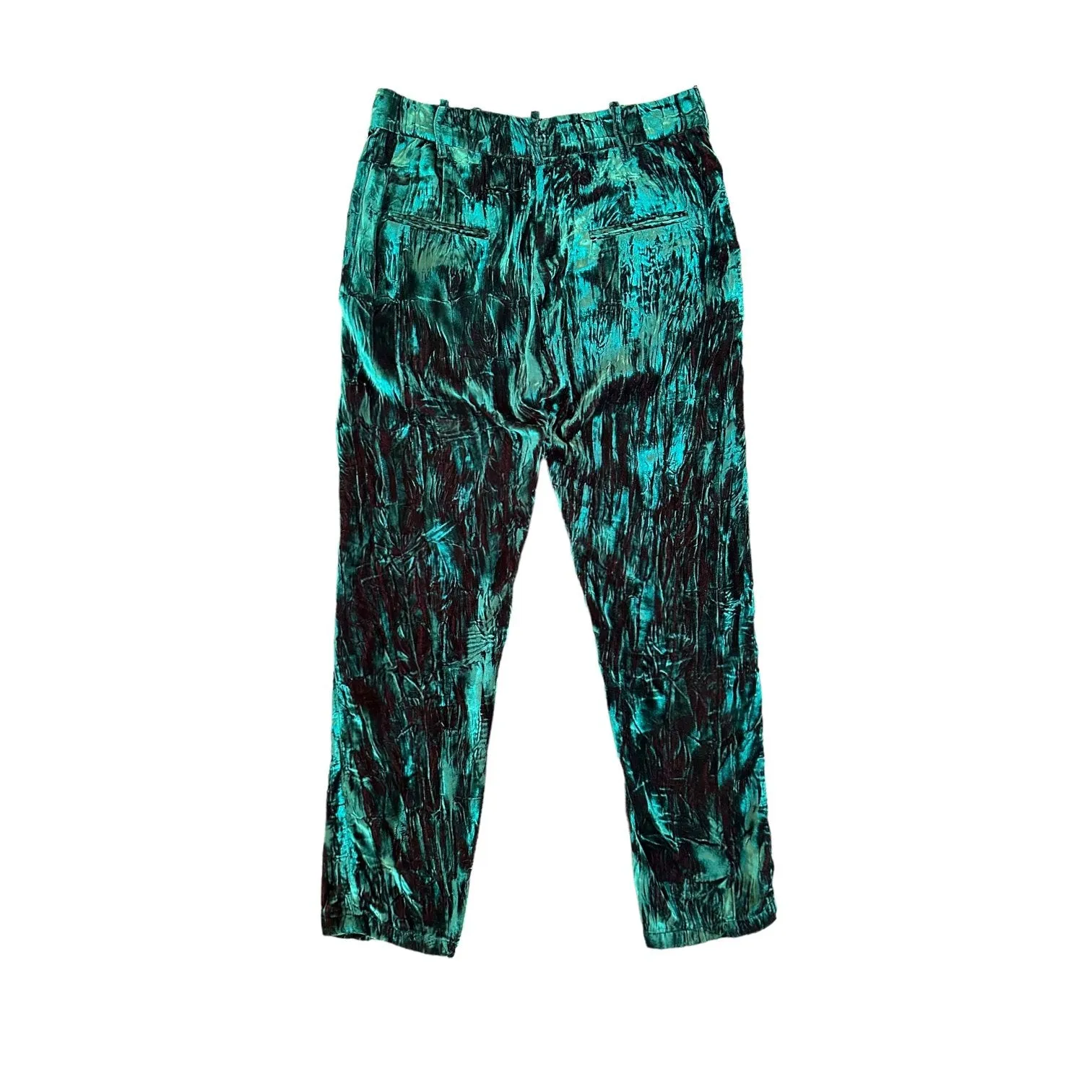 Ann Demeulemeester Velvet Green Suit