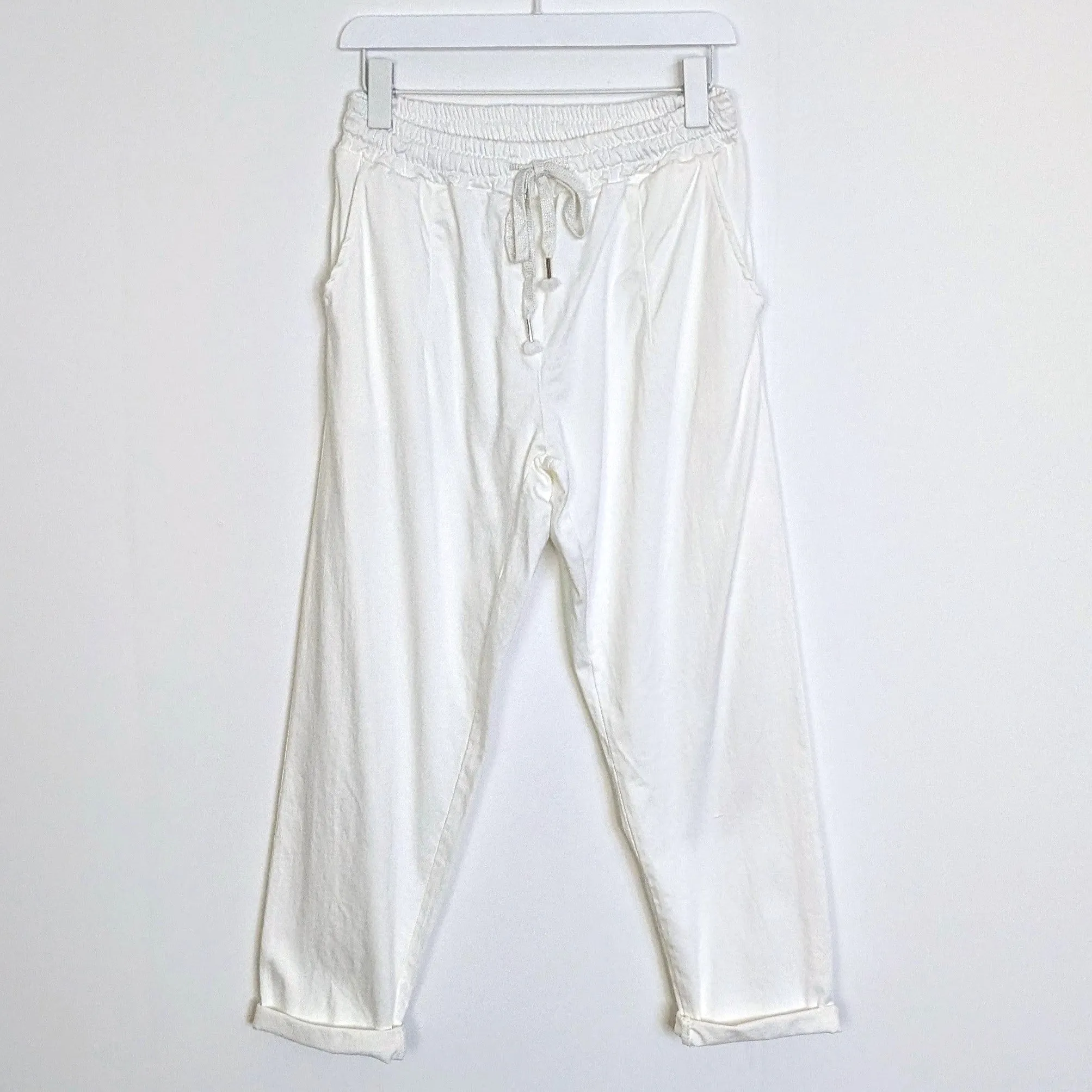 Classic magic stretch trousers with pockets (M-XL)