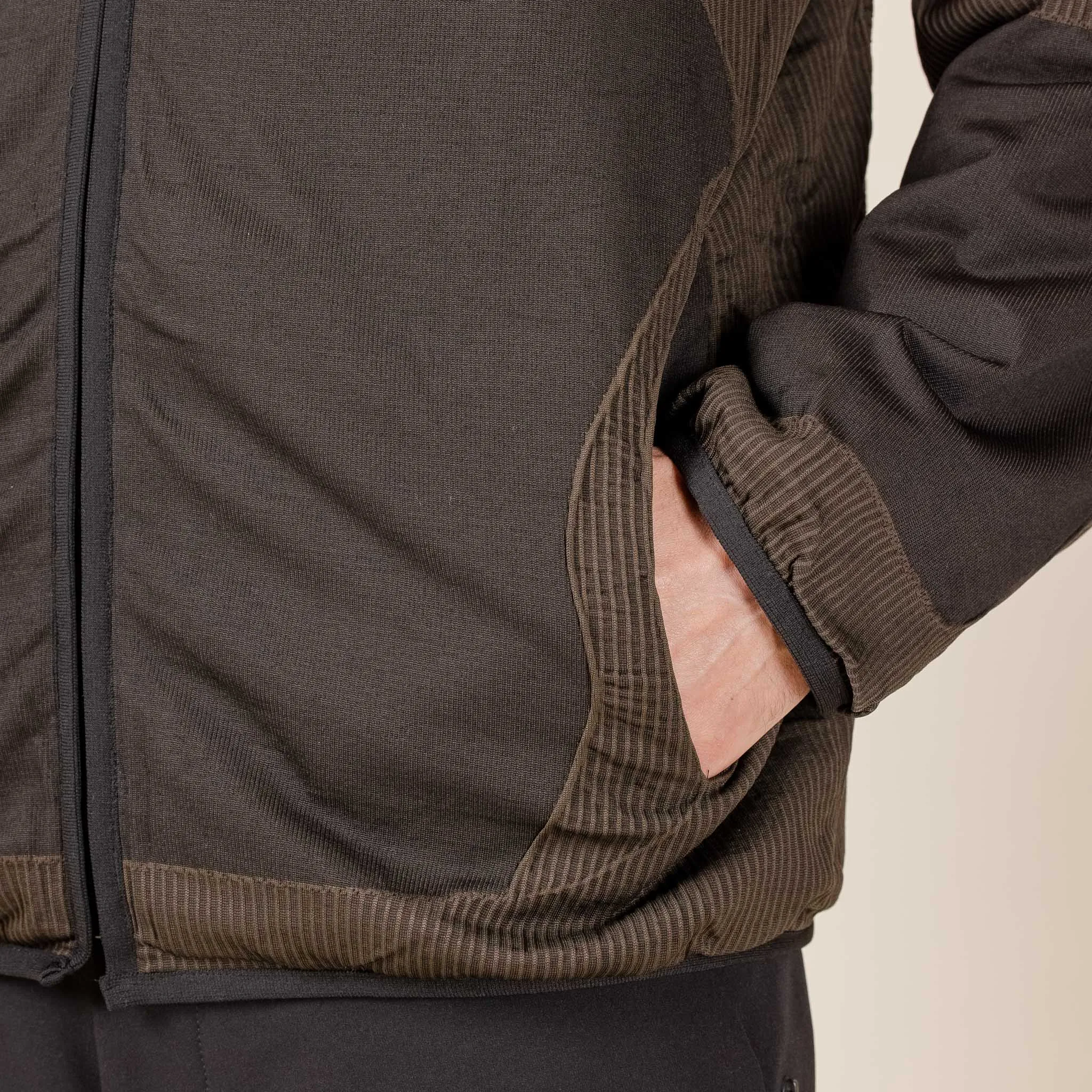 J.L-A.L - Liquid Track Top Jacket - Black Brown