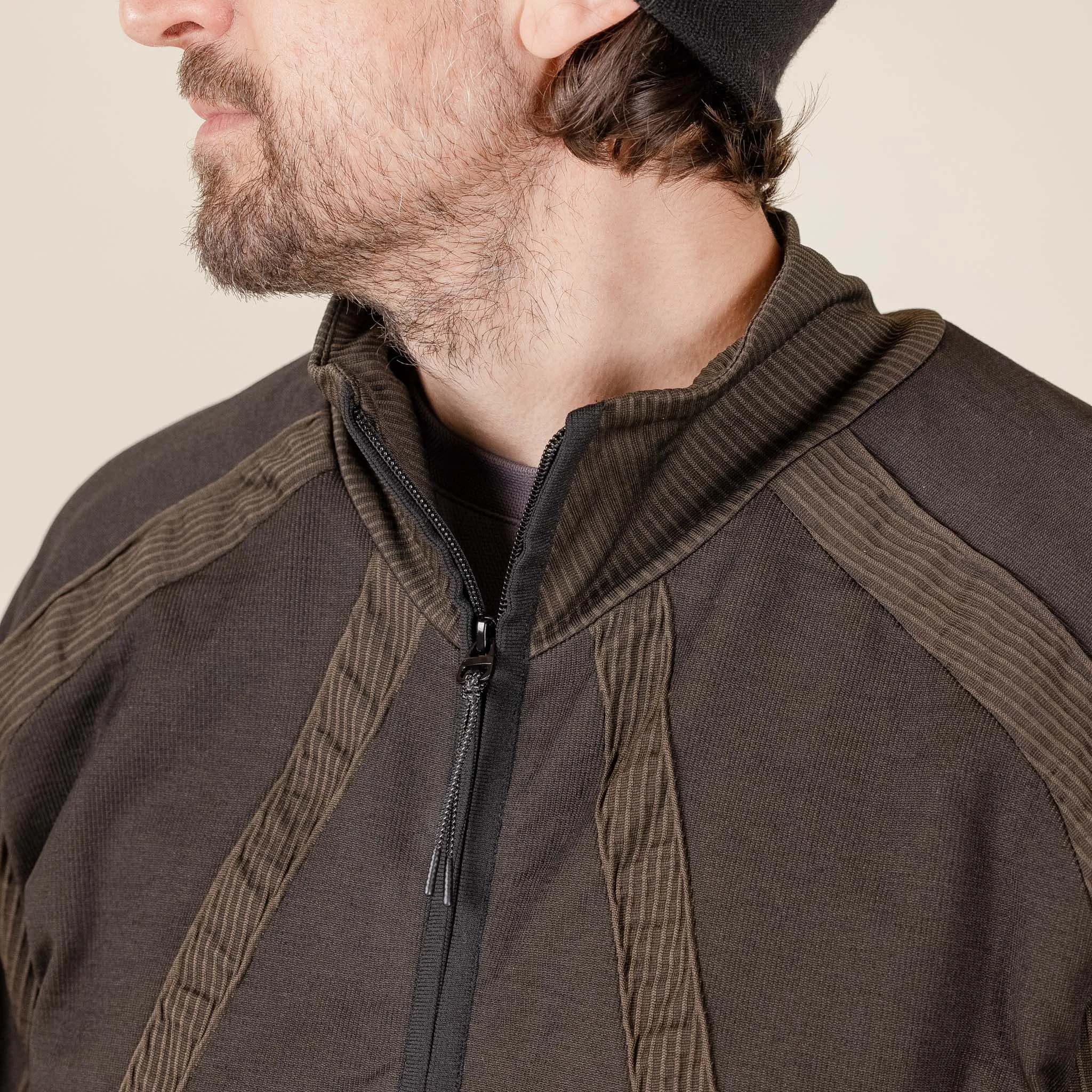 J.L-A.L - Liquid Track Top Jacket - Black Brown