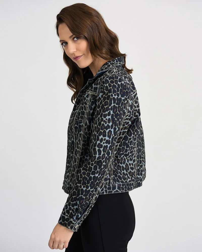 Joseph Ribkoff Grey/Black Reversible Jacket Style 201530