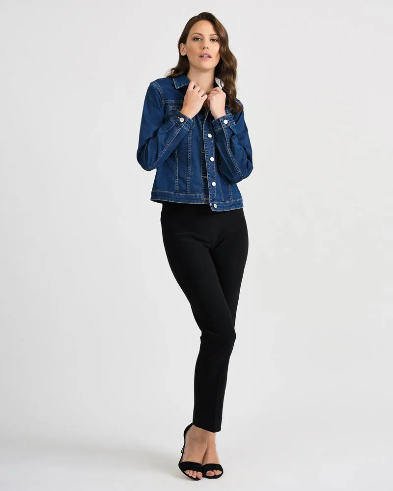 Joseph Ribkoff Grey/Black Reversible Jacket Style 201530
