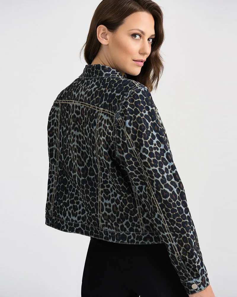 Joseph Ribkoff Grey/Black Reversible Jacket Style 201530
