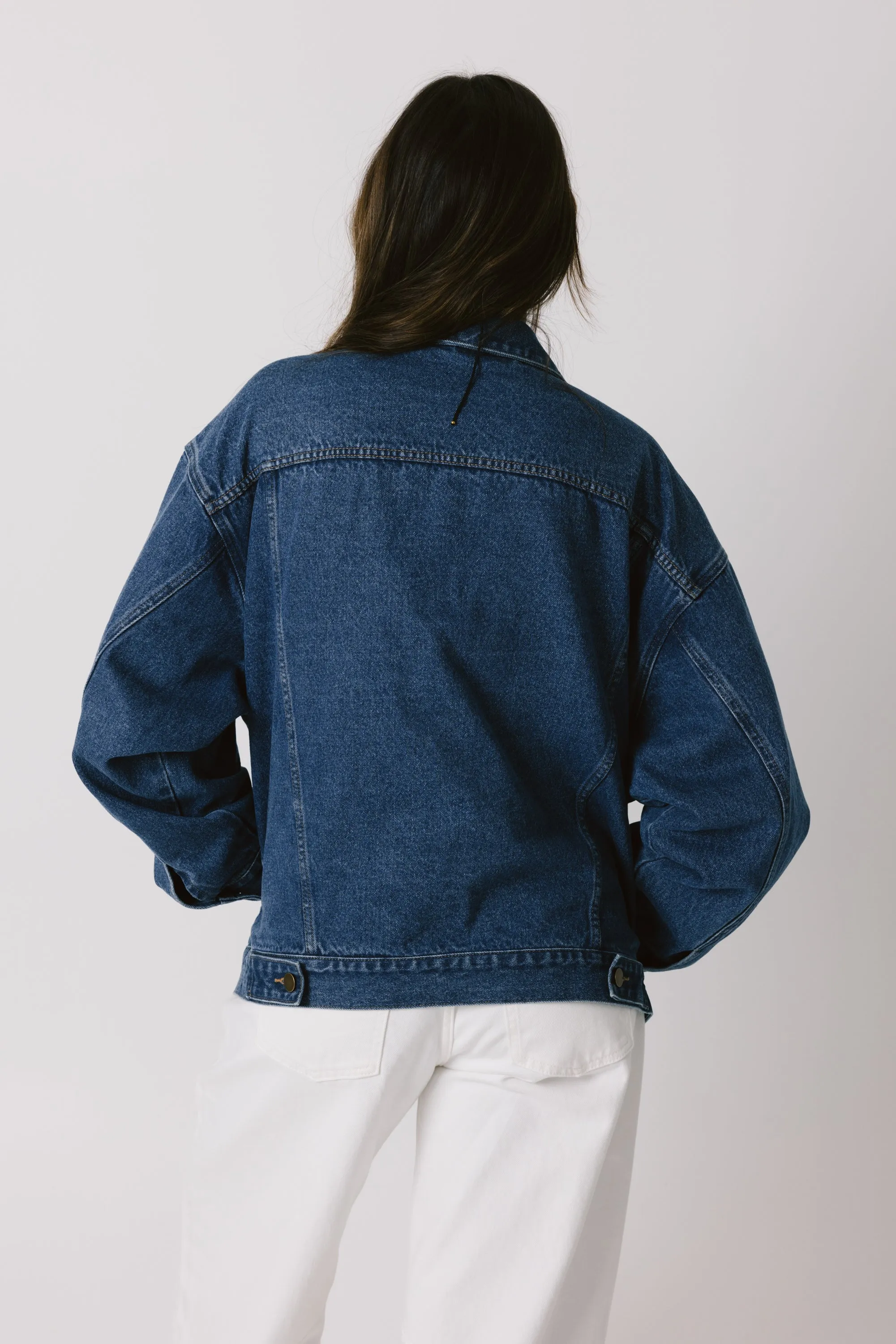 Midtown Denim Jacket in Dark Wash
