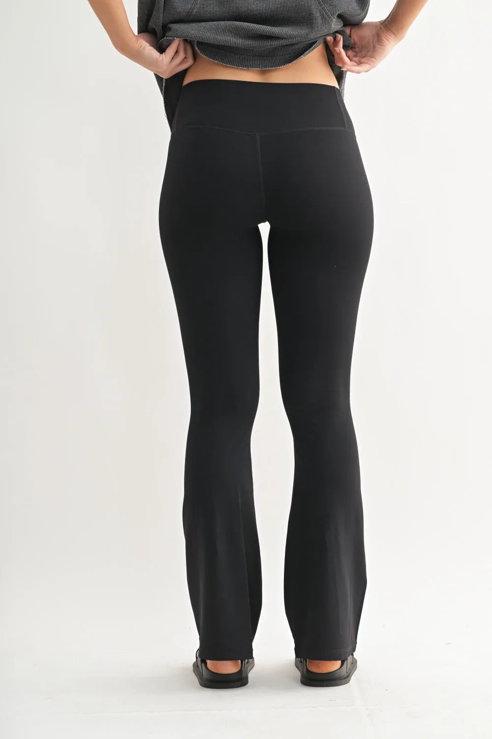 Mono B Flared Fleece Leggings  Warm, Sculpting & Ultra-Flattering