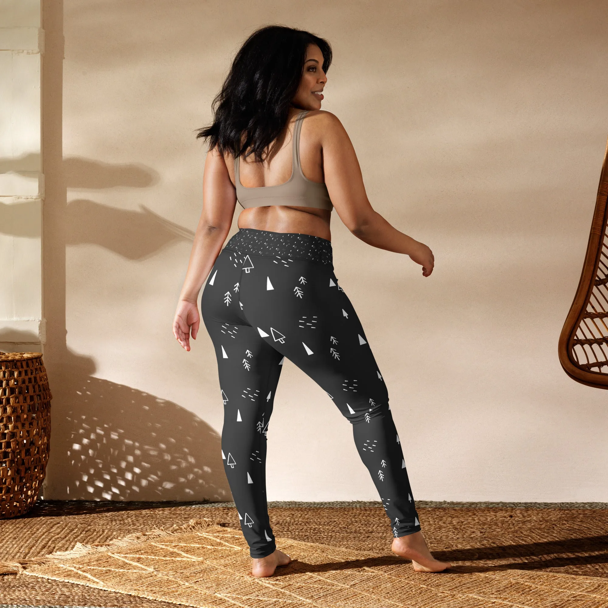 Tree - Yoga Leggings ~ Sharon Dawn Collection (Sale Price: $62.99 CAD)