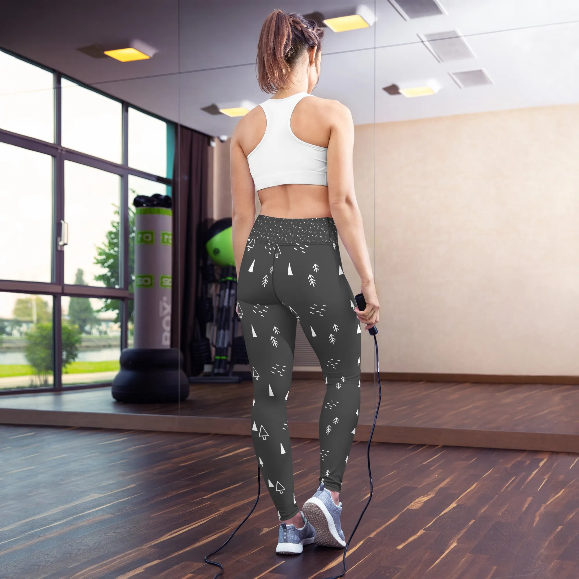 Tree - Yoga Leggings ~ Sharon Dawn Collection (Sale Price: $62.99 CAD)
