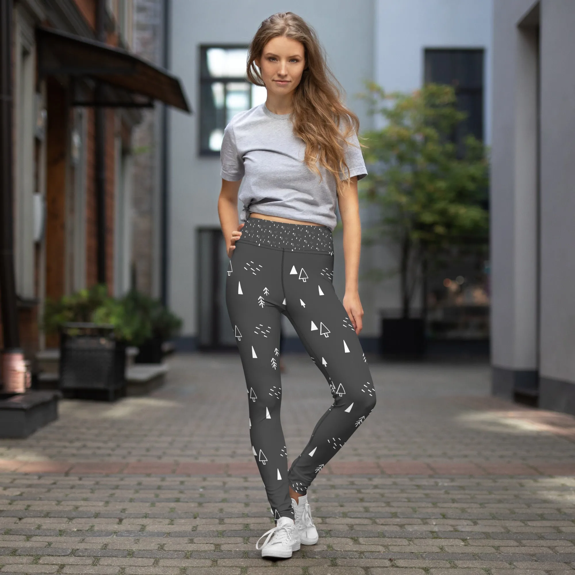 Tree - Yoga Leggings ~ Sharon Dawn Collection (Sale Price: $62.99 CAD)